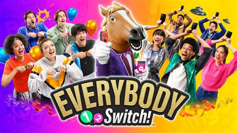 Laugh it up at your next game night! Whether you’re summoning aliens or snapping colorful photos with your phone’s camera, mix up your next get-together with the Everybody 1-2- Switch! game. Grab some Joy-Con™ controllers* or a whole bunch of smart devices** for team-based games that are easy to set up. Perfect for parties of any size.